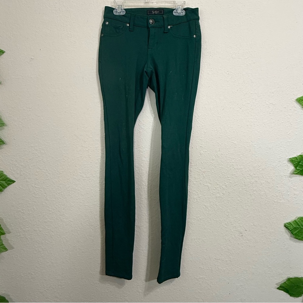 Jessica Simpson 25 Green Skinny Jeans